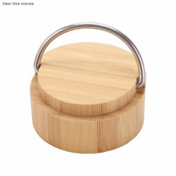 Drink Bottles - Metal - Burra Bamboo Drink Bottle 450ml