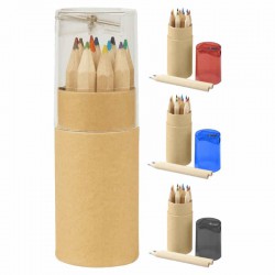 Pencils - 2 in 1 Colour Pencil Tube