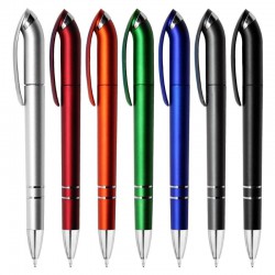 Plastic Promotional Pens - Reef Metallic Plastic Pen