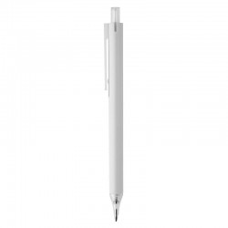 Plastic Promotional Pens - York White Plastic Pen