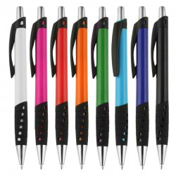 Plastic Promotional Pens - Dotty Plastic Pen