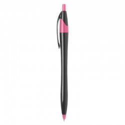 Plastic Promotional Pens - Oracle Black Plastic Pen