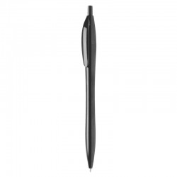 Plastic Promotional Pens - Oracle Black Plastic Pen