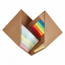 Printed Post It Notes - Knox Memo Holder