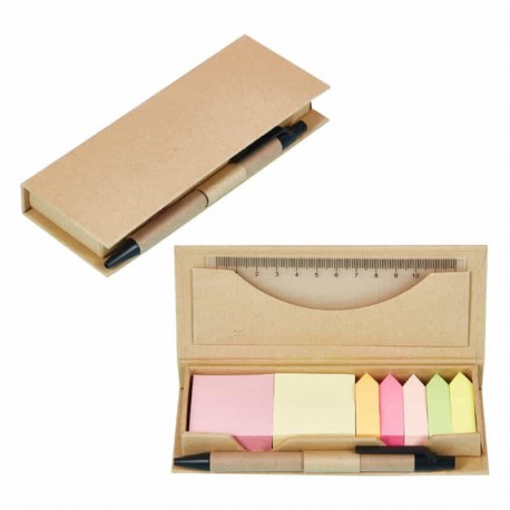 Printed Post It Notes - Karno Memo Holder