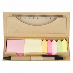 Printed Post It Notes - Karno Memo Holder