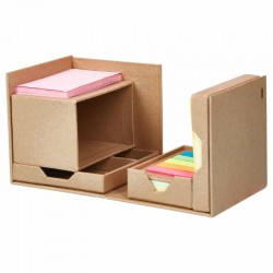Printed Post It Notes - Desk Organiser Sticky Note Memo Holder