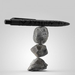 Plastic Promotional Pens - Marko Stone Pen
