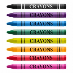 Pencils - Vincent 8CT Crayon Set