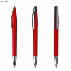 Plastic Promotional Pens - Arca MM Transparent Plastic Pen