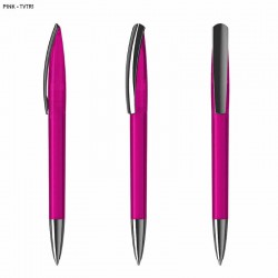 Plastic Promotional Pens - Arca MM Transparent Plastic Pen
