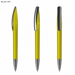 Plastic Promotional Pens - Arca MM Transparent Plastic Pen
