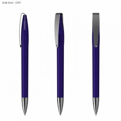 Plastic Promotional Pens - Cobra MM Transparent Plastic Pen