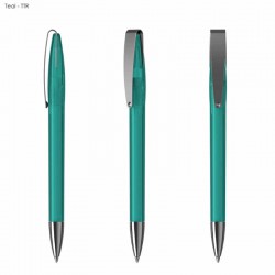 Plastic Promotional Pens - Cobra MM Transparent Plastic Pen