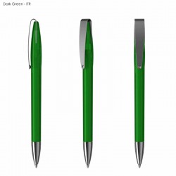 Plastic Promotional Pens - Cobra MM Transparent Plastic Pen