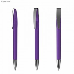Plastic Promotional Pens - Cobra MM Transparent Plastic Pen