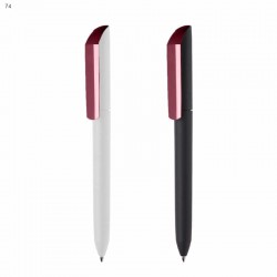 Plastic Promotional Pens - Flow F2 P-GOM K Plastic Pen