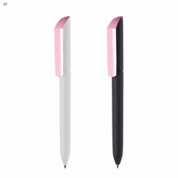 Plastic Promotional Pens - Flow F2 P-GOM K Plastic Pen