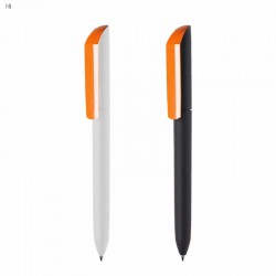Plastic Promotional Pens - Flow F2 P-GOM K Plastic Pen