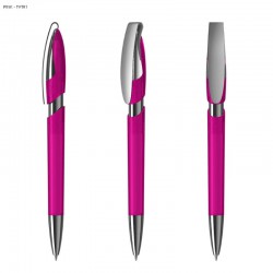 Plastic Promotional Pens - Rodeo MM Transparent Plastic Pen