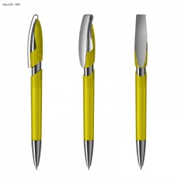 Plastic Promotional Pens - Rodeo MM Transparent Plastic Pen