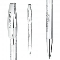 Plastic Promotional Pens - Rodeo MM Transparent Plastic Pen