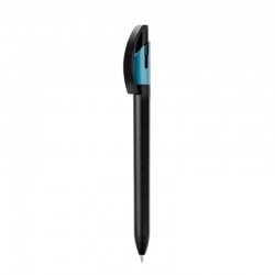 Plastic Promotional Pens - Thera Black Plastic Pen