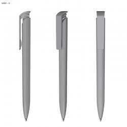 Plastic Promotional Pens - Trias Solid High Gloss Plastic Pen