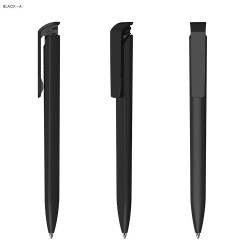 Plastic Promotional Pens - Trias Solid High Gloss Plastic Pen