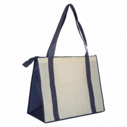 Non Woven Bags - Non Woven Large Zipped Shopping Bag