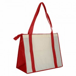 Non Woven Bags - Non Woven Large Zipped Shopping Bag
