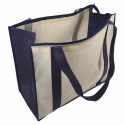 Non Woven Bags - Non Woven Large Zipped Shopping Bag