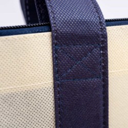 Non Woven Bags - Non Woven Large Zipped Shopping Bag