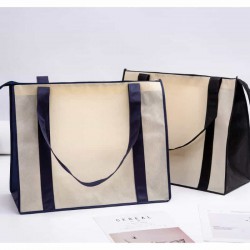 Non Woven Bags - Non Woven Large Zipped Shopping Bag