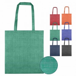 Non Woven Bags - Silver Line Patterned Non Woven Bag