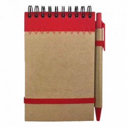 Promotional Journals & Noteboooks - Banya Recycled Paper Jotter Pad