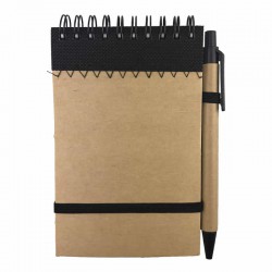 Promotional Journals & Noteboooks - Banya Recycled Paper Jotter Pad