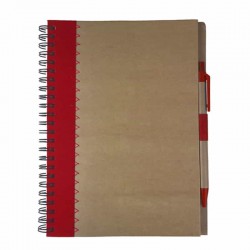 Promotional Journals & Noteboooks - Envi Recycled Paper Notebook A5