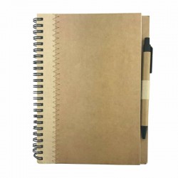 Promotional Journals & Noteboooks - Envi Recycled Paper Notebook A5