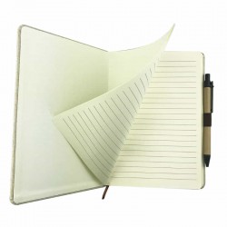 Promotional Journals & Noteboooks - Farati Cotton Notebook A5