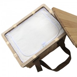 Picnic Sets - Gold Coast Wicker Picnic Cooler Basket(square)