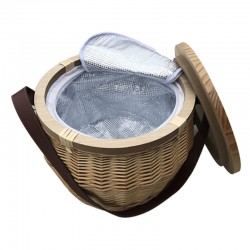 Picnic Sets - Scotch Wicker Picnic Cooler Basket(round)