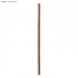 Homeware Products - Stainless Steel Straw 8MM x 215MM