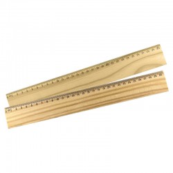 Rulers - Wood Ruler 30cm