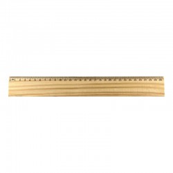 Rulers - Wood Ruler 30cm