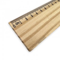 Rulers - Wood Ruler 30cm