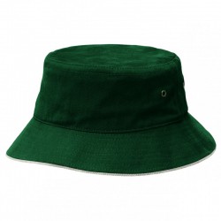 Wide Brim Hats - Sandwich Brim Bucket Hat