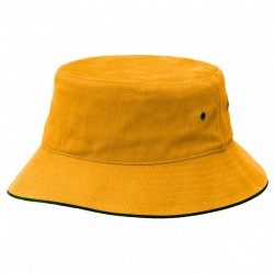 Wide Brim Hats - Sandwich Brim Bucket Hat