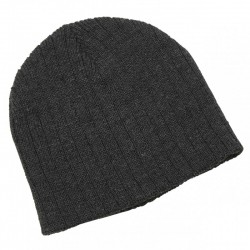 Beanies - Heather Cable Knit Beanie