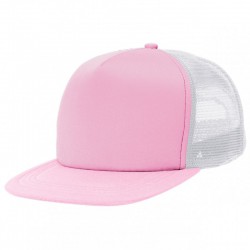 Caps - Flat Peak Trucker Cap